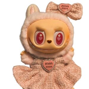 Blush Pink Dress With Matching Bow Outfit Only